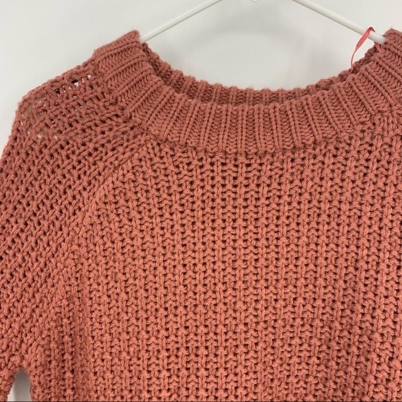 Cloth Round Neck Pink Knit Sweater NWT Small P - Picture 6 of 12
